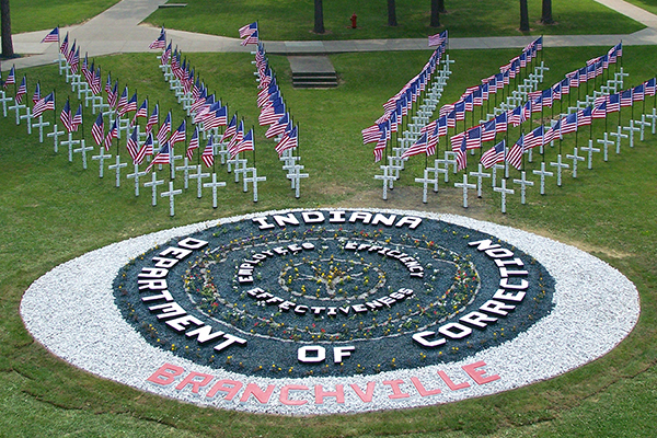 Indiana Department of Corrections Sign